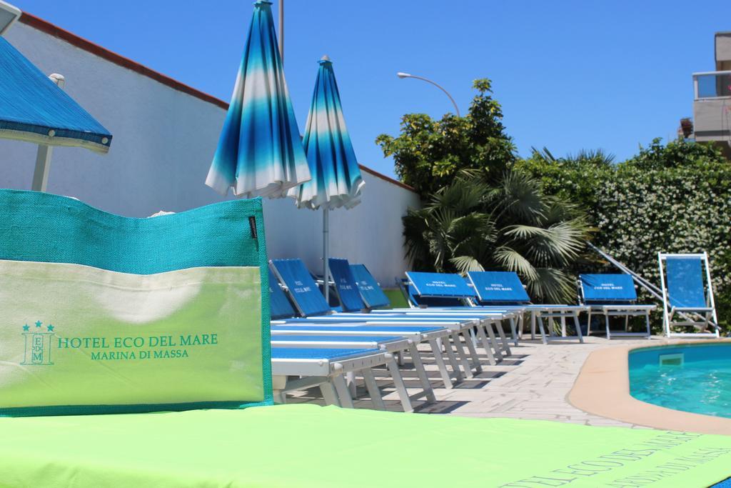 Hotel Eco Del Mare Марина ди Маса Екстериор снимка
